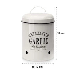 Montana Knoblauchtopf Emaille-Stahlblech 12 X 18 Cm (ØxH) Rostfrei -Haushaltsgeräte Förderung 10037445 yy 0006 logo