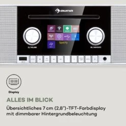 Connect CD MKII Internetradio Mediaplayer BT MP3 DAB+ Spotify Radio -Haushaltsgeräte Förderung 10037491 de 0008 logo
