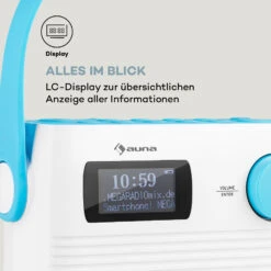 Splash Duschradio BT DAB+/UKW IPX4 USB-Port Kopfhöreranschluss USB-C Akku -Haushaltsgeräte Förderung 10037797 de 0005 logo