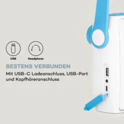 Splash Duschradio BT DAB+/UKW IPX4 USB-Port Kopfhöreranschluss USB-C Akku -Haushaltsgeräte Förderung 10037797 de 0009 logo