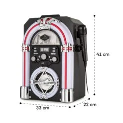 Arizona Sing Jukebox BT USB MP3 CD-Player Kabelmikrofon -Haushaltsgeräte Förderung 10037817 yy 0009 logo