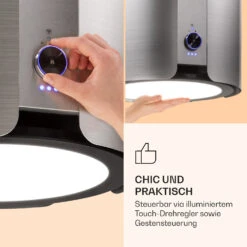 Skyfall Smart Inselabzugshaube Ø45cm Umluft 402m³/h LED -Haushaltsgeräte Förderung 10037973 de 0004 logo
