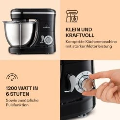 Bella Mini Rührmaschine 1200 W 6 Stufen 4 Liter Edelstahl Pulsfunktion 10 Bella Mini Rührmaschine 1200 W 6 Stufen 4 Liter Edelstahl Pulsfunktion -Haushaltsgeräte Förderung 10037980 de 0003 logo