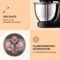Bella Mini Rührmaschine 1200 W 6 Stufen 4 Liter Edelstahl Pulsfunktion 11 Bella Mini Rührmaschine 1200 W 6 Stufen 4 Liter Edelstahl Pulsfunktion -Haushaltsgeräte Förderung 10037980 de 0004 logo