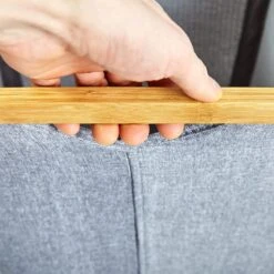 Wäschekorb Eckig Bambus Baumwollleinen Einfacher Aufbau -Haushaltsgeräte Förderung 10037999 yy 0004 logo