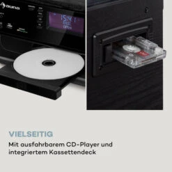 Oakland DAB Plus Retro-Stereoanlage DAB+/FM BT-Funktion Vinyl CD Kassette Inkl. Lautsprechern 14 Oakland DAB Plus Retro-Stereoanlage DAB+/FM BT-Funktion Vinyl CD Kassette Inkl. Lautsprechern -Haushaltsgeräte Förderung 10038003 de 0005 logo