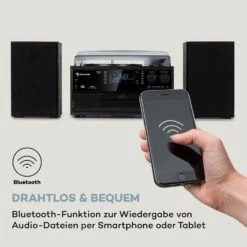 Oakland DAB Plus Retro-Stereoanlage DAB+/FM BT-Funktion Vinyl CD Kassette Inkl. Lautsprechern 15 Oakland DAB Plus Retro-Stereoanlage DAB+/FM BT-Funktion Vinyl CD Kassette Inkl. Lautsprechern -Haushaltsgeräte Förderung 10038003 de 0006 logo