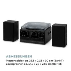 Oakland DAB Plus Retro-Stereoanlage DAB+/FM BT-Funktion Vinyl CD Kassette Inkl. Lautsprechern 17 Oakland DAB Plus Retro-Stereoanlage DAB+/FM BT-Funktion Vinyl CD Kassette Inkl. Lautsprechern -Haushaltsgeräte Förderung 10038003 de 0008 logo