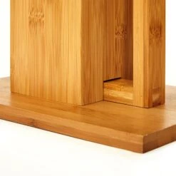 WC Garnitur Toilettenbürste 36x82x21cm Feuchtigkeitsresistent Bambus -Haushaltsgeräte Förderung 10038046 yy 0007 logo