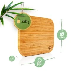3er-Set Bambus-Frühstücksbrett 22 X 1,15 X 15 Cm (BxHxT) Pflegeleicht -Haushaltsgeräte Förderung 10038063 yy 0007 logo
