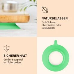 Kindergeschirr Bambusteller & Löffel 250 Ml Inkl. Saugnapf 18 X 18 Cm 10 Kindergeschirr Bambusteller & Löffel 250 Ml Inkl. Saugnapf 18 X 18 Cm -Haushaltsgeräte Förderung 10038283 de 0003 logo