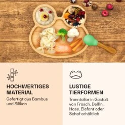 Kindergeschirr Bambusteller & Löffel 250 Ml Inkl. Saugnapf 18 X 18 Cm 11 Kindergeschirr Bambusteller & Löffel 250 Ml Inkl. Saugnapf 18 X 18 Cm -Haushaltsgeräte Förderung 10038283 de 0004 logo