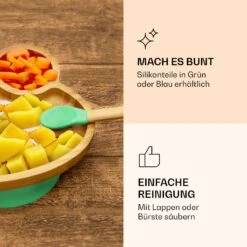 Kindergeschirr Bambusteller & Löffel 250 Ml Inkl. Saugnapf 18 X 18 Cm 12 Kindergeschirr Bambusteller & Löffel 250 Ml Inkl. Saugnapf 18 X 18 Cm -Haushaltsgeräte Förderung 10038283 de 0005 logo