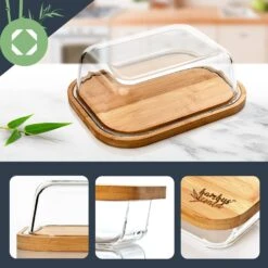 Glas-Butterdose Bambusboden Luftdicht Spülmaschinenfest 9 Glas-Butterdose Bambusboden Luftdicht Spülmaschinenfest -Haushaltsgeräte Förderung 10038310 yy 0002 logo