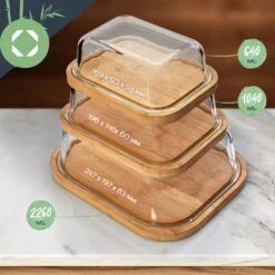 Glas-Butterdose Bambusboden Luftdicht Spülmaschinenfest 13 Glas-Butterdose Bambusboden Luftdicht Spülmaschinenfest -Haushaltsgeräte Förderung 10038310 yy 0006 logo