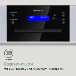 CD-1000 DG CD-Player USB MP3 Fernbedienung LED-Display Aluminium -Haushaltsgeräte Förderung 10038328 de 0004 logo