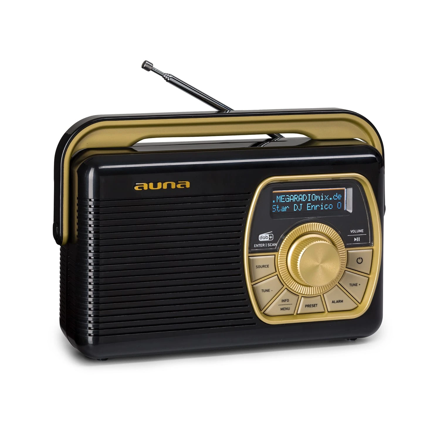 Buddy Digitalradio DAB/DAB+/UKW Bluetooth 5.0 AUX 1Ah-Akku Mobil Retro 3 Buddy Digitalradio DAB/DAB+/UKW Bluetooth 5.0 AUX 1Ah-Akku Mobil Retro