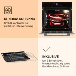 Illuminosa Smart Einbaubackofen 2800W 11 Funktionen App-Steuerung -Haushaltsgeräte Förderung 10038335 de 0006 logo
