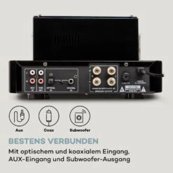 Amp VT Röhrenverstärker HiFi-Verstärker 2x35W RMS BT Opt./Koax./AUX-In -Haushaltsgeräte Förderung 10038337 de 0006 logo