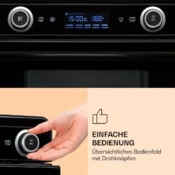 AeroVital Jumbo 3-in-1 Heißluftfritteuse Toaster Dörrautomat 1550 W 18 Liter -Haushaltsgeräte Förderung 10038339 de 0003 logo