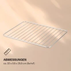 AeroVital Jumbo Heißluftfritteuse Grillrost Edelstahl -Haushaltsgeräte Förderung 10038343 de 0004 logo