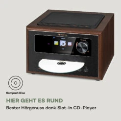 Silver Star CD Cube Radio Bluetooth HCC Display Schwarz -Haushaltsgeräte Förderung 10038352 de 0008 logo