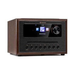 Silver Star CD Cube Radio Bluetooth HCC Display Schwarz