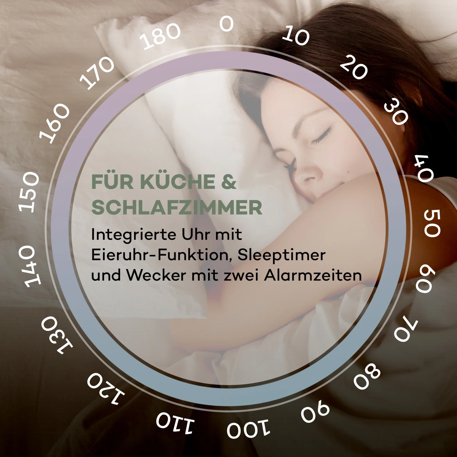 Ambient DAB+/FM Radio BT 5.0 AUX-In LC-Display Wecker Eieruhr 6 Ambient DAB+/FM Radio BT 5.0 AUX-In LC-Display Wecker Eieruhr - Image 4