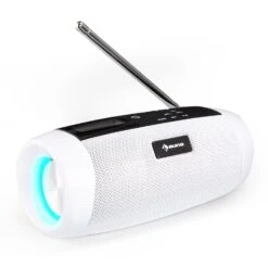 Blaster DAB Radio Tragbarer Bluetooth-Lautsprecher DAB/DAB+/FM Akku LCD