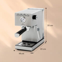 Pausa Espressomaker 1350 Watt 20 Bar Druck Wassertank: 1,4 Liter Edelstahl 17 Pausa Espressomaker 1350 Watt 20 Bar Druck Wassertank: 1,4 Liter Edelstahl -Haushaltsgeräte Förderung 10038393 yy 0008 logo