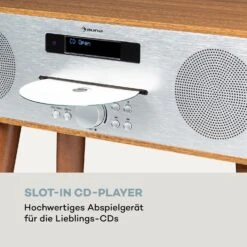 Silver Star CD-DAB 2x10W Max. Slot-In CD-Player DAB+ BT Alu -Haushaltsgeräte Förderung 10038421 de 0006 logo