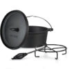 Galloway Dutch Oven 4.5 BBQ-Topf Gusseisen Größe S / 4.5 Qt -Haushaltsgeräte Förderung 10038580 yy 0001 titel