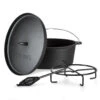 Galloway Dutch Oven 12.0 BBQ-Topf Gusseisen Größe XL / 12 Qt -Haushaltsgeräte Förderung 10038583 yy 0001 titel