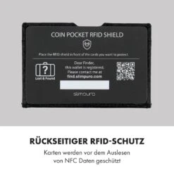Coin Pocket Mit RFID-Schutzkarte Für ZNAP Slim Wallets 8 Und 12 Druckknopf 13 Coin Pocket Mit RFID-Schutzkarte Für ZNAP Slim Wallets 8 Und 12 Druckknopf -Haushaltsgeräte Förderung 10038682 de 0005 logo