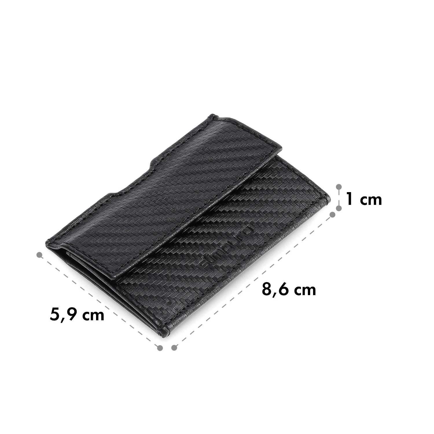 Coin Pocket Mit RFID-Schutzkarte Für ZNAP Slim Wallets 8 Und 12 Druckknopf 9 Coin Pocket Mit RFID-Schutzkarte Für ZNAP Slim Wallets 8 Und 12 Druckknopf - Image 7