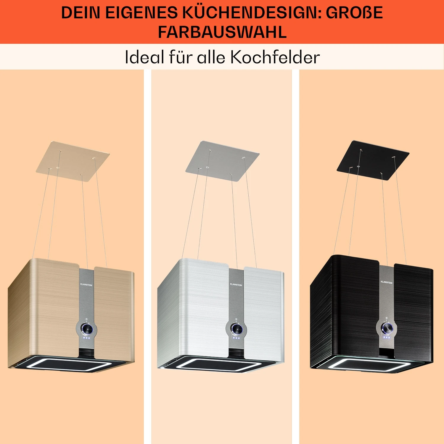 Futurelight Smart Inselabzugshaube Umluft 420m³/h LED Edelstahl 9 Futurelight Smart Inselabzugshaube Umluft 420m³/h LED Edelstahl - Image 7