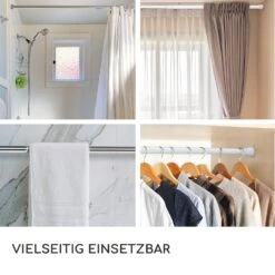 Stamina L Teleskopstange Duschvorhang 110-200cm Rutschfest -Haushaltsgeräte Förderung 10038716 yy 0006 logo