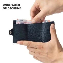 ZNAP Slim Wallet 12 Karten Münzfach 8 X 1,8 X 6 Cm (BxHxT) RFID-Schutz -Haushaltsgeräte Förderung 10038762 de 0004 logo