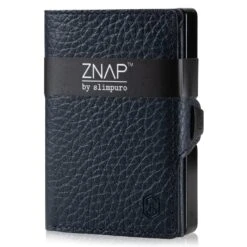 ZNAP Slim Wallet 12 Karten Münzfach 8 X 1,8 X 6 Cm (BxHxT) RFID-Schutz
