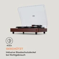 TT-Classic Light Plattenspieler Staubschutz Bluetooth 33/45/78 U/min -Haushaltsgeräte Förderung 10038898 de 0005 logo