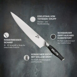 Comfort Pro Serie 10" Chefmesser 56 HRC Edelstahl -Haushaltsgeräte Förderung 10039025 de 0002 logo