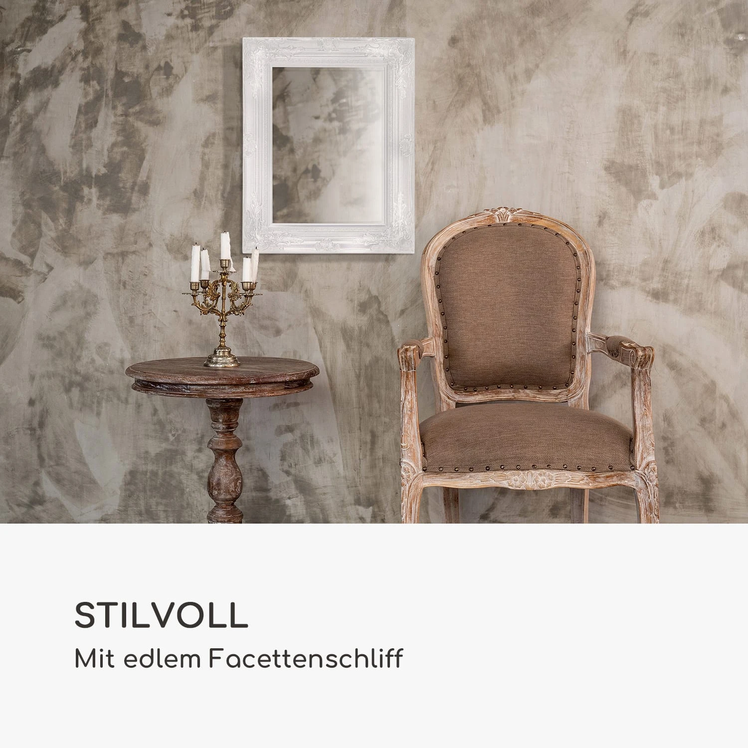 Ipswich Wandspiegel Massivholzrahmen Rechteckig 53 X 42 Cm 5 Ipswich Wandspiegel Massivholzrahmen Rechteckig 53 X 42 Cm - Image 3