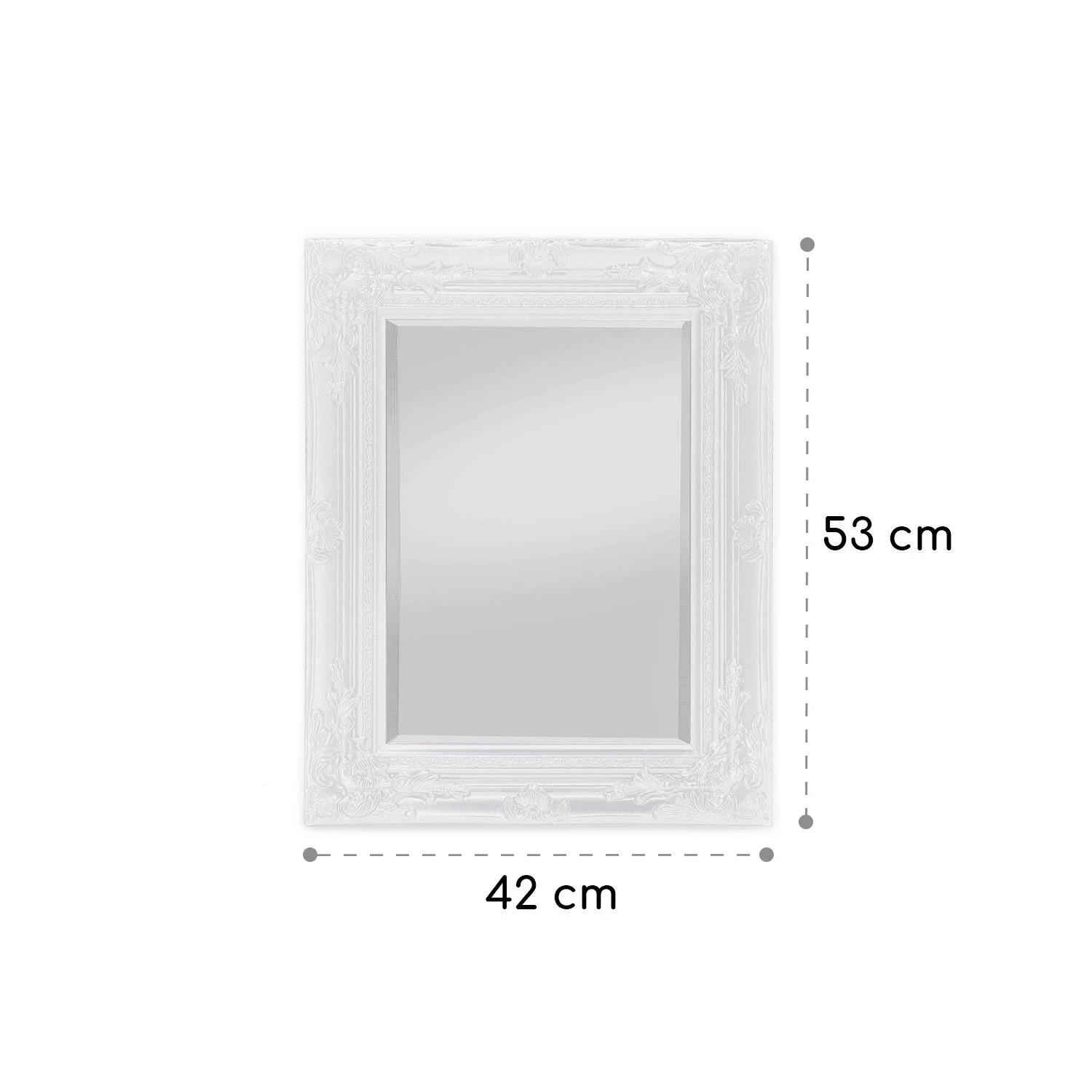 Ipswich Wandspiegel Massivholzrahmen Rechteckig 53 X 42 Cm 8 Ipswich Wandspiegel Massivholzrahmen Rechteckig 53 X 42 Cm - Image 6