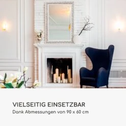 Stratford Wandspiegel Holzrahmen Rechteckig 90 X 60 Cm Vintage 13 Stratford Wandspiegel Holzrahmen Rechteckig 90 X 60 Cm Vintage -Haushaltsgeräte Förderung 10039480 de 0005 logo