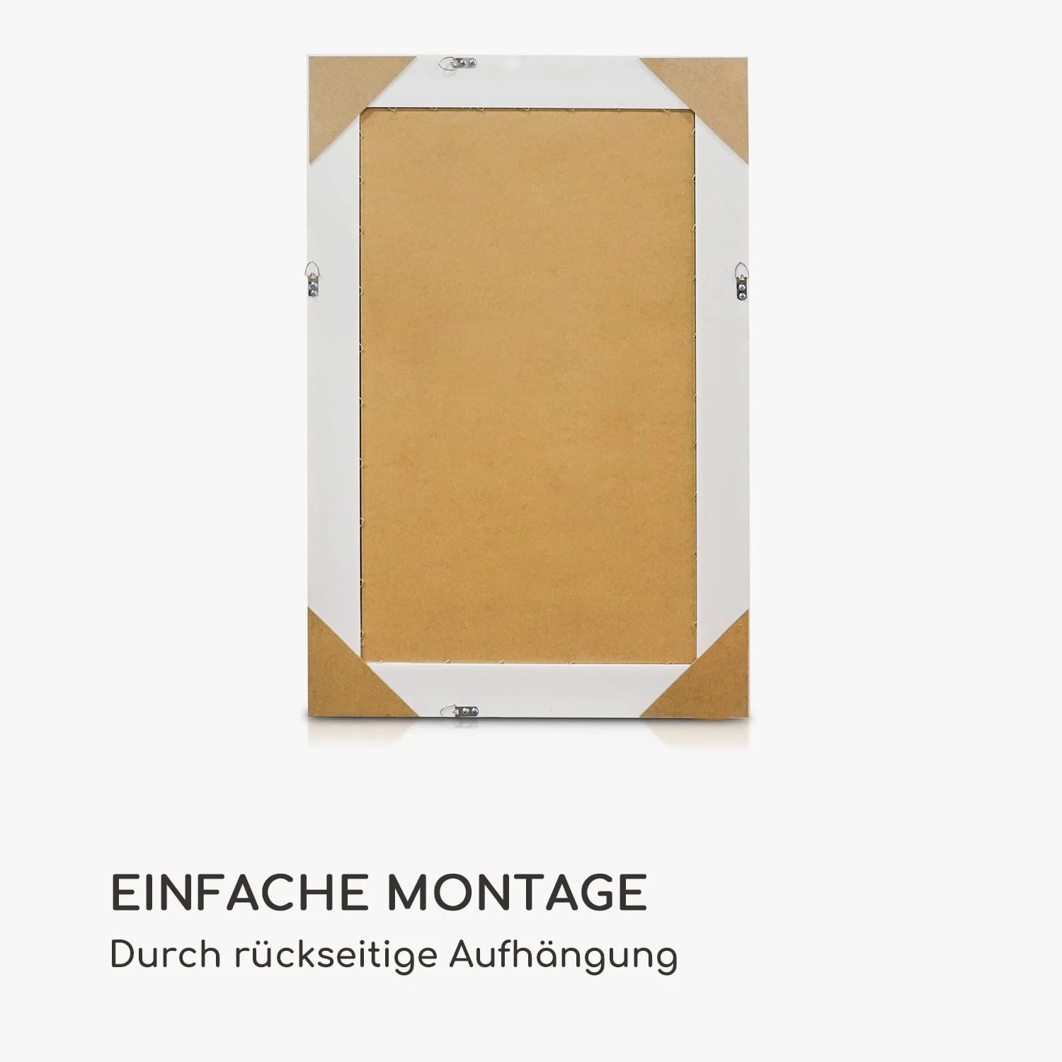 Stratford Wandspiegel Holzrahmen Rechteckig 90 X 60 Cm Vintage 8 Stratford Wandspiegel Holzrahmen Rechteckig 90 X 60 Cm Vintage - Image 6