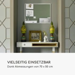 Croxley Wandspiegel Metallrahmen Rechteckig 70 X 50 Cm 10 Croxley Wandspiegel Metallrahmen Rechteckig 70 X 50 Cm -Haushaltsgeräte Förderung 10039495 de 0003 logo