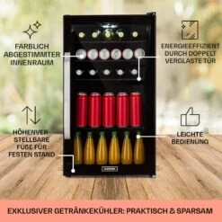 Beersafe 3XL Onyx Kühlschrank 98 Liter 4 Böden Panoramaglastür 13 Beersafe 3XL Onyx Kühlschrank 98 Liter 4 Böden Panoramaglastür -Haushaltsgeräte Förderung 10039655 DE 0005 usp