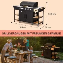 Jersey Outdoor Kitchen Gasgrill 20,7 KW 5+1 Brenner Mobil Regenschutz 15 Jersey Outdoor Kitchen Gasgrill 20,7 KW 5+1 Brenner Mobil Regenschutz -Haushaltsgeräte Förderung 10039855 de 0006 usp