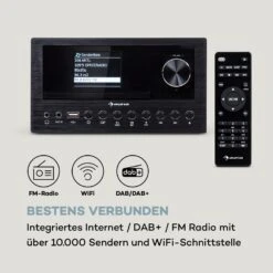Connect System Stereoanlage 40 Watt Max. Internet/DAB+/ FM Radio CD-Player -Haushaltsgeräte Förderung 10039895 de 0003 logo