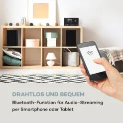 Connect System Stereoanlage 40 Watt Max. Internet/DAB+/ FM Radio CD-Player -Haushaltsgeräte Förderung 10039895 de 0010 logo